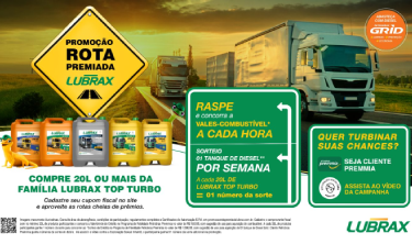 ‘Rota Premiada Lubrax’: promoção incentiva combate à exploração sexual e sorteia mais de 2 mil prêmios a consumidores da linha Top Turbo