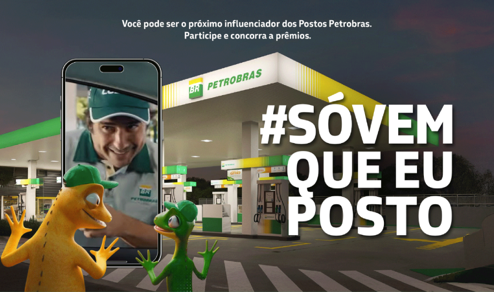 Postos Petrobras incentivam frentistas a virarem creators com mecânica de monetização